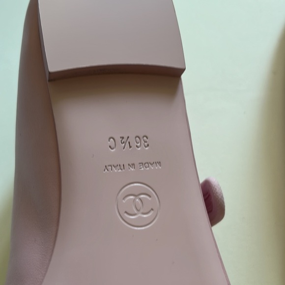 Chanel Mary Jane Ballerina Flats in Rose / Light Pink 36.5 - Picture 10 of 12